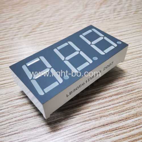 0.56  Triple Digit 7 Segment LED Display Common Anode Ultra bright Red For Temperature Control