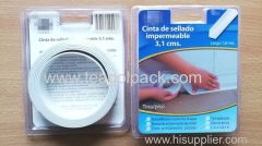 Sealing Strip Tape for Kitchen&Bathroom White 3.1cm W x1.8m L