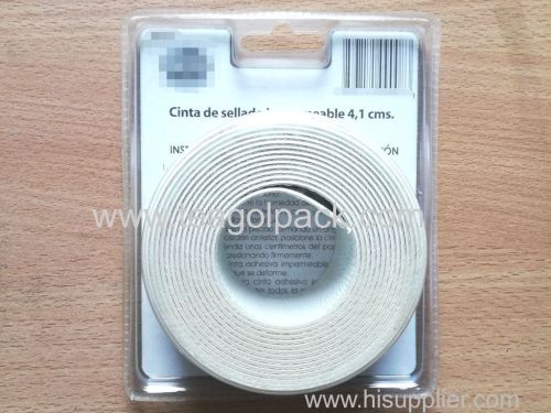 Bathroom Caulk Strip Adhesive Tape White 4.1cm Wx3.35m L