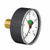 Back plastic pressure gauge with red pointer Bourdon Tubes Air Pressure Gauge 0-10 Bar Manometer