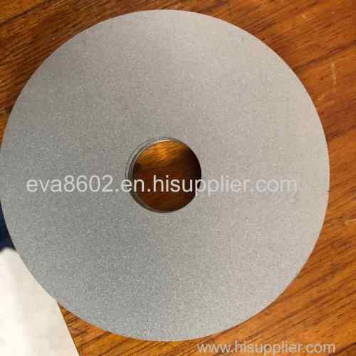 Pure titanium sponge metal powder sintered porous filter disc 