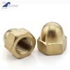 Brass cap nuts customized sizes and types