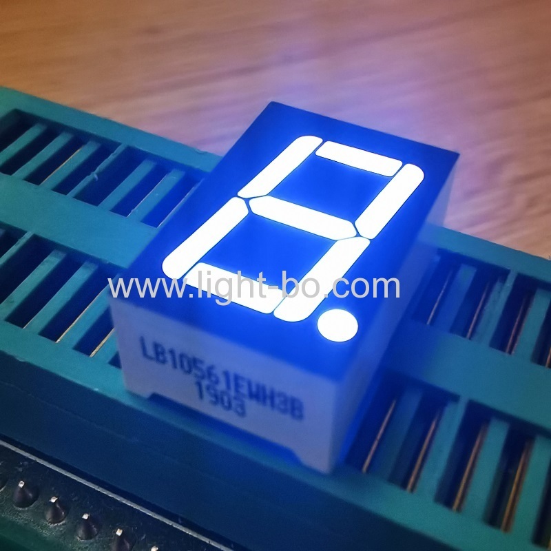 Ultra white Single Digit 0.56" 7 Segment LED Display common cathode for digital indicator