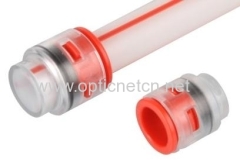 End Stop Microduct Connectors Micro Duct Connector End Cap Connector Plastic Optical Fiber Connectors