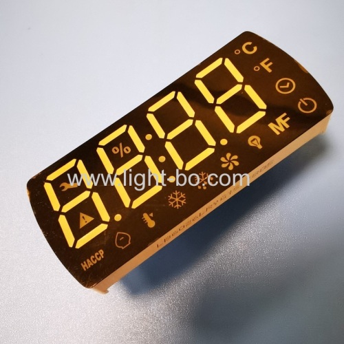 Multicolour 4 Digit 17mm 7 Segment LED Display common cathode for Refrigerator Control Panel