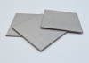 Pure sponge titanium sintered porous plate for gas distribution and membrane electrode materials