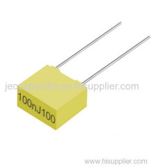 CL23B 100NJ100 metallized film capacitor metallized polyester film capacitor manufacturers film capacitor for sale