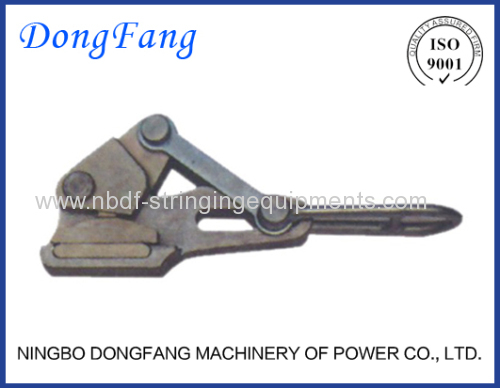 Automatic come along clamps for Transmission line ground wire