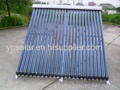 24tubes Heat Pipe Solar Collector