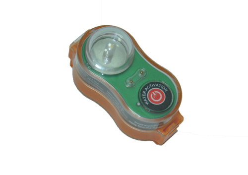 Automatic lifejacket lights position light