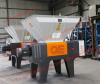 Heavy duty double Shaft Shredder Machine for waste plastic recycling