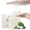 Beauty face and body bath soap organic natural whitening foam handmade savon bleaching skin lightening jabon goat milk