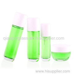 New Bottles Sets Pump Cosmetic Glass Packaging Bottle Set