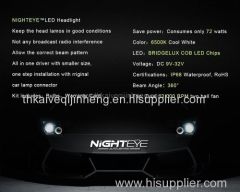 LED headlamp automobile LED NOVSIGHT headlamp H4 H7 H11 9005 9006