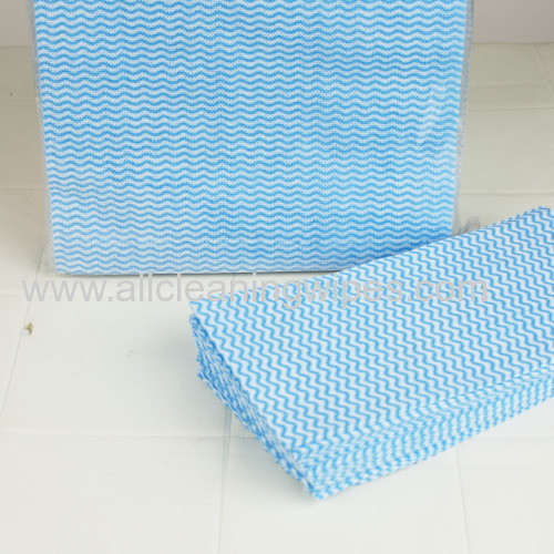 Nonwoven Disposable Kitchen Cleaning Wipes 1/4 folded