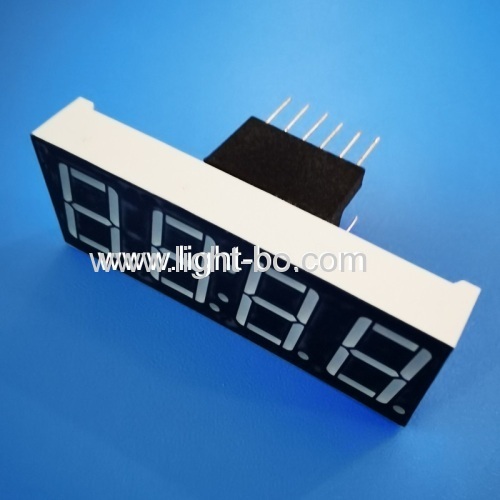 Ultra Blue 0.56  4 Digit 7 Segment LED Clock Display common anode for digital oven timer controller