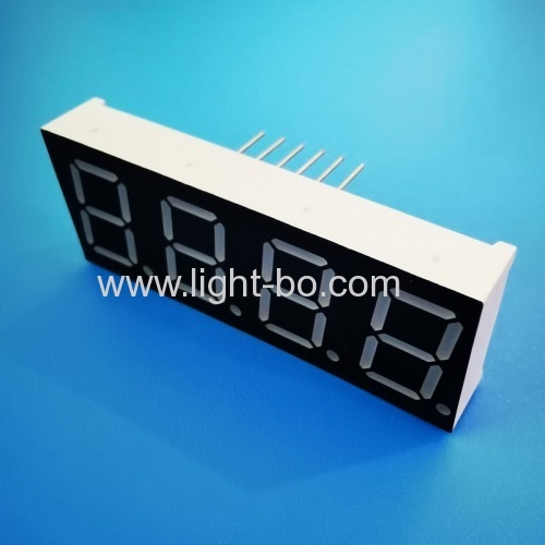 Ultra bright red 4 Digit 0.56inch 7 Segment LED Display Common Anode for Instrument Panel