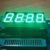 4 Digit 0.56&quot; Pure Green 7 Segment LED Clock Display Common Anode for Instrument Panel