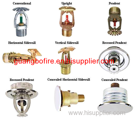 Fusible Alloy Fire Sprinkler ESFR Type