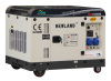 7.5KW super silent diesel generator powered by single cylinder diesel engine