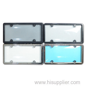 Plastic metal ul license plate frame Ul plastic license plate frame Plastic License Plate Frame supplier