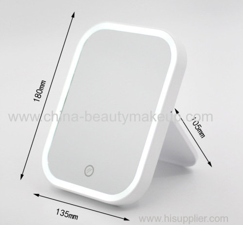 LED mirrors classic mirrors talble mirrors beauty supplies makeup supplies white mirrors pink mirrors