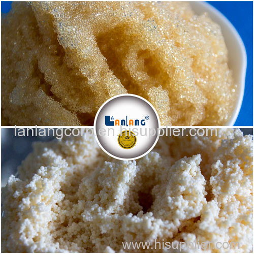 Cation ion exchange resin