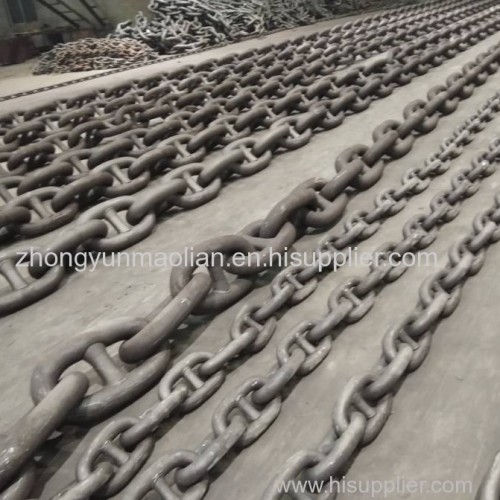 120mm 122mm marine anchor chain supplier anchor chain factory