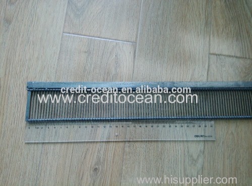stainless reed for needle loom
