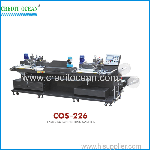 Credit Ocean Fabric label screen printing machines