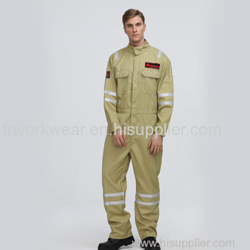 Industrial Flame-Retardant Anti-Static Aramid Fabric work coverall