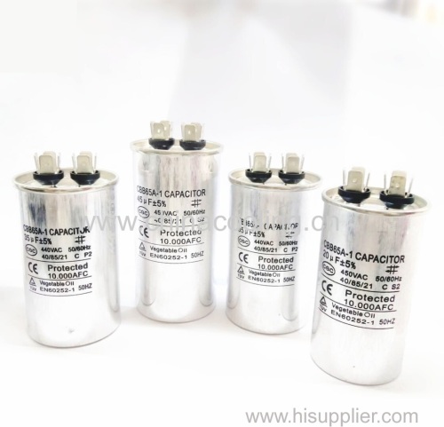 Capacitor series for air conditioner