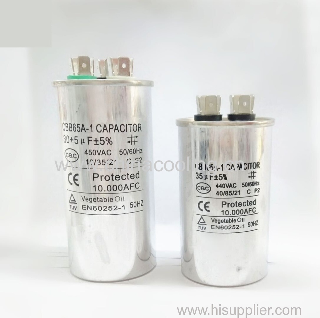 Capacitor series for air conditioner