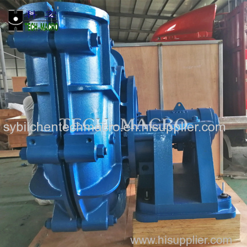 Double liner cantilevered centrifugal slurry pump