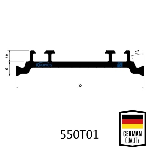 German Quality 55mm High Precision Extruded Polyamide Thermal Barrier Strips