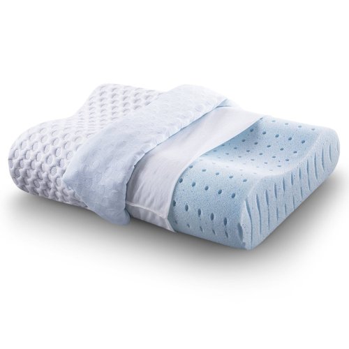 Traditional memory foam pillow contour molded memory foam pillow customize sizes