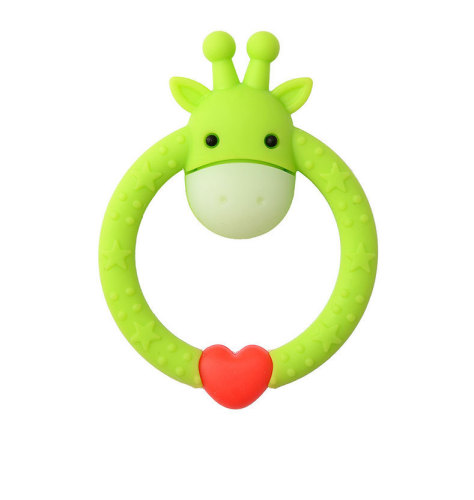 Animal shape Teether Silicone Baby toys