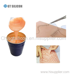 Medical Grade Addition Cured Mouldmaking Liquid Silicone Rubber For Human Skin Making