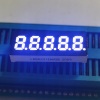 Ultra white small size 5 Digit 6mm 7 Segment LED Display common anode for Instrument Panel