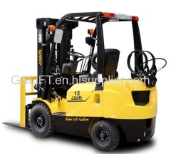 1.5ton 3m LPG forklift with Nissan K21 engine