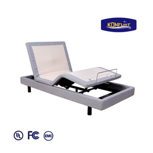 Multifunction adjustable bed massage bed with skirt