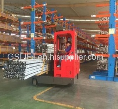 4 ways narrow aisle 3ton electric side loader forklift