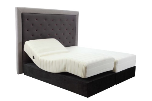 Factory direct loading KFT electric mattress memory foam combined with latex adjustable massage mattress