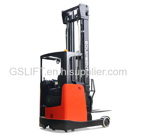 Sit on 2ton 6m to 12m Electric Reach Truck for high warehouse