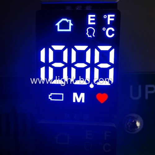 Hot sales 3 Pins Ultra white / Red SMD LED Display Common Anode for Forehead Thermometer