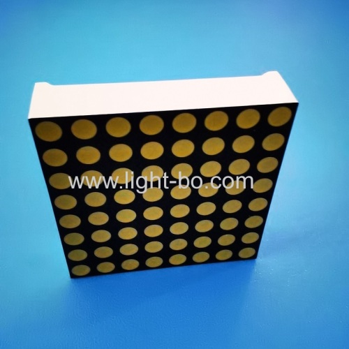 Ultra bright white 3mm 8 x 8 Dot Matrix LED Displays for moving signs/elevator position indicator