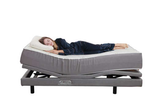 New style electric adjustable bed with 10cm high side bed surounds