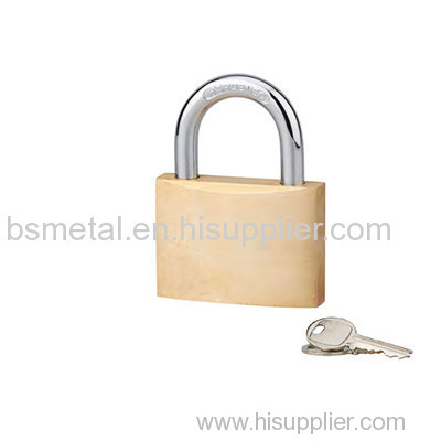 High Quality Middle Heavy Duty Brass Padlock with Brass Keys Stainless Steel Brass Lock