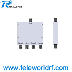 Factory service 30W 0.5-6GHz SMA 4 way power divider 500-6000MHz 50ohm