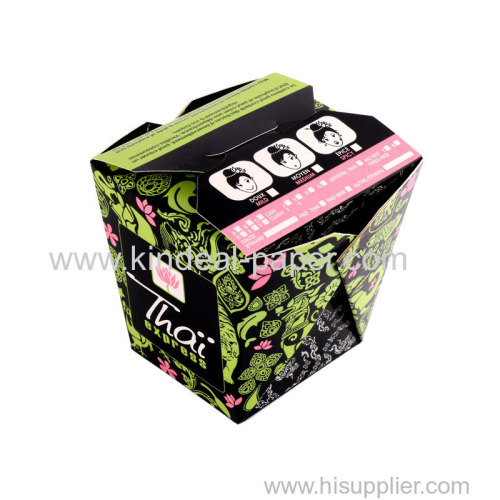 food grade packaging board for folding take away foods containers